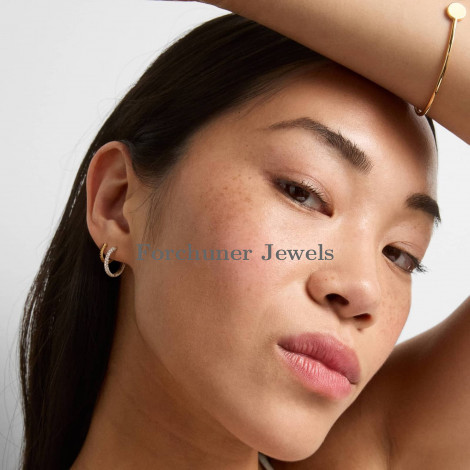 Stylish Diamond Earrings